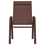 thumbnail of Stapelbare Gartenstühle Textilene| vidaXL : Farbe - Braun, Größe - 4 Stk.