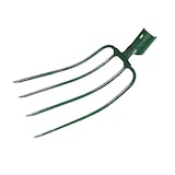 thumbnail of Dunggabel, Heugabel, Streugabel, Mistgabel 4 Zinken ohne Stiel 32x22cm