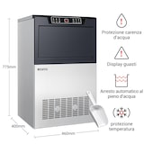 thumbnail of Macchina per Cubetti Ghiaccio Professionale - Macchina del Ghiaccio Casa 45KG/24h, 320W