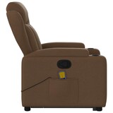 thumbnail of vidaXL Massagesessel mit Aufstehhilfe Braun Stoff
