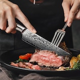 thumbnail of Hezhen - Damas Couteaux à steak 6 pièces - Série B30 Master