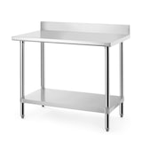 thumbnail of HENDI Werktafel met spatrand, Budget Line, 1800x600x(H)950mm
