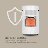 thumbnail of Bonaparte Gasheizgerät 4200W elektrische Zündung Gasflaschen bis 15 kg Weiß