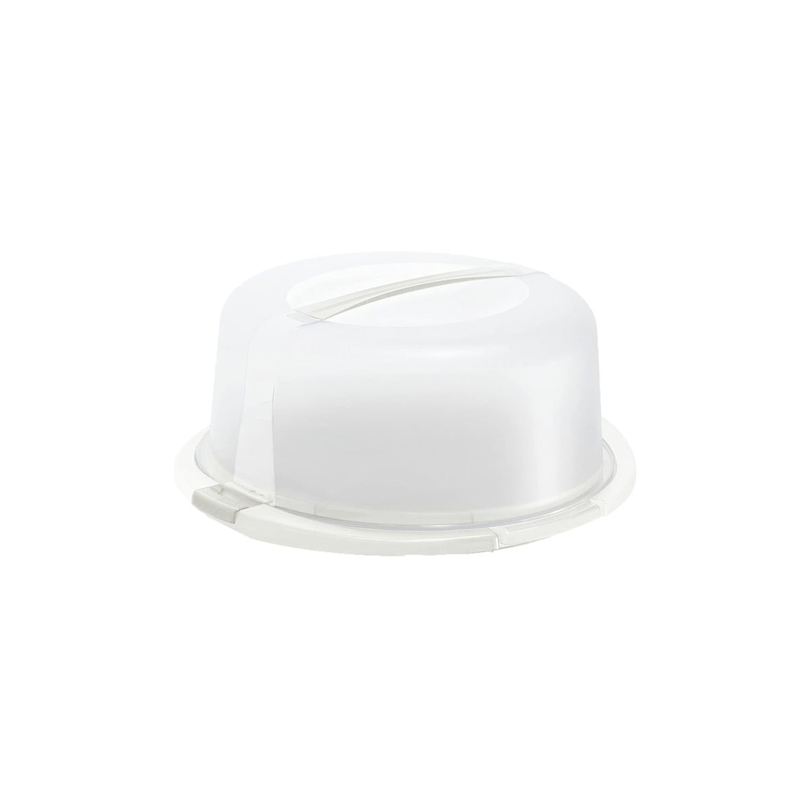 Porta Torta in plastica 'Cool & Fresh' colore bianco