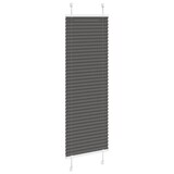 thumbnail of vidaXL Plissee Schwarz 45x150 cm Stoffbreite 44,4 cm Polyester