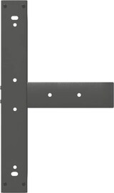 thumbnail of Helloshop26 - Set aus 2 schwarzen T-förmigen Bartischbeinen 60 x 35 x 90 cm mit verstellbaren Nivellierfüßen modernes Design aus 02_0057347