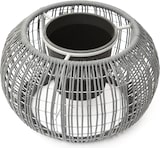 thumbnail of Beistelltisch Gartentisch mit Deckel und Behälter Gartenmöbel H: 37cm grau