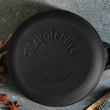 thumbnail of Schmortopf aus Gusseisen – 5 Liter – Kochen im Freien – Grillpfanne aus Gusseisen – Schwarz