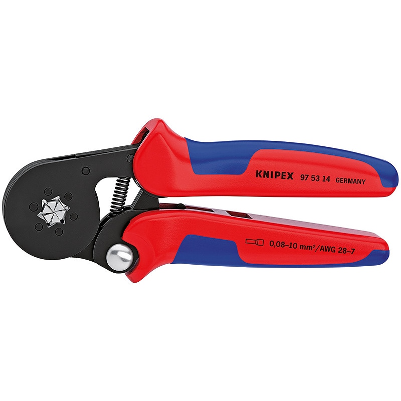 Knipex 97 53 14 Kabelschoentang adereindhulzen 0,08 tot 16 mm?