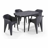 thumbnail of JARDIN Elise tafel 137x90 cm, grafiet