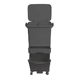 thumbnail of WellHome - Caixote do lixo com rodas e 3 compartimentos de 42L (24L + 4L + 14L)