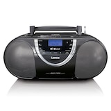 thumbnail of Lenco SCD-6900BK - Tragbarer Radio-CD-Player mit DAB+ und Kassette - Grau