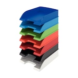 thumbnail of Briefablage A4 Standard Plus blau Packung mit 5 Stück