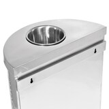 thumbnail of Danieli Store | Cenicero de pared con papelera para exterior en acero con lámina microperforada | 15 L