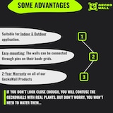 thumbnail of BALI | Paneles Pared Selva Artificial | Plantas Artificiales Montaje en Pared Selva Tropical | Paneles Pared Hostelería Peluquería Interior Exterior