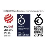 thumbnail of Sigel Notizbuch Conceptum CO326 135x210mm Softcover 194S. kar. bl