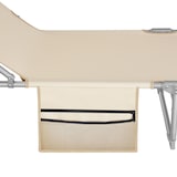 thumbnail of tectake Conjunto de 2 espreguiçadeiras Chloé com 4 posições e travesseiro  Bege