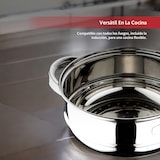 thumbnail of Renberg - Panela a vapor Ø24x9,5cm em aço inoxidável com acabamento polido