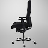 thumbnail of Bisley Titanos Schwerlast Chefsessel Bürostuhl 200kg Belastbarkeit in schwarz - PC Stuhl mit Armlehne, Lordosenstütze, Drehstuhl mit Rollen für