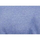 thumbnail of Eetkamerstoel HWC-K40, stoel gestoffeerd, 160kg belastbaar rugleuning verstelbaar metaal ~ stof/textiel blauw