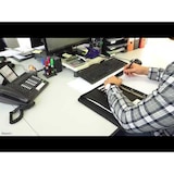 thumbnail of Alassio Ringbuchmappe A4 RONDO Kunstleder Aktenmappe Arbeitsmappe Businessmappe Konferenzmappe schwarz 30070