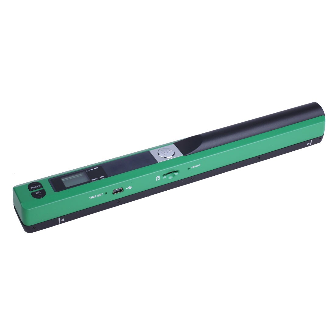 Scanner À Plat Portable Windows Mac Os Scanneur A4 LED Pdf Jpg Tf USB 2.0 Vert + SD 16Go YONIS