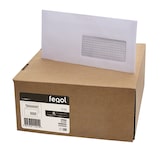 thumbnail of Caixa 500 Envelopes DL 110x220 Com Janela Adesivos Fegol