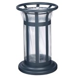 thumbnail of ROSSIGNOL Corbeille extérieure 60L TULIPE VIGI anthracite