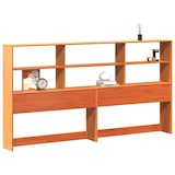 thumbnail of vidaXL Kopfteil mit Stauraum Wachsbraun 180 cm Massivholz Kiefer