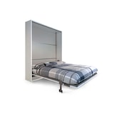thumbnail of Cama doble abatible vertical Versia 160 Clay