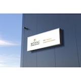 thumbnail of Dreifke® LED Leuchtkasten einseitig, Scheibe, Breite M (400-1400mm), Druck optional : LED Außenwerbung alle Größen 80x40cm Scheibe einseitig ohne