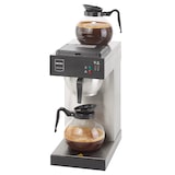 thumbnail of METRO Professional Filterkaffeemaschine GCG2001, Edelstahl / Kunststoff, 21.5 x 41 x 46cm, 2000 W, inklusive 2 Glaskannen 1.8 L, silber / schwarz