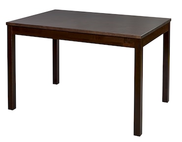 METRO PROFESSIONAL Mesa de restaurante Aldea, madera de abedul, 80 x 120 cm, marrón