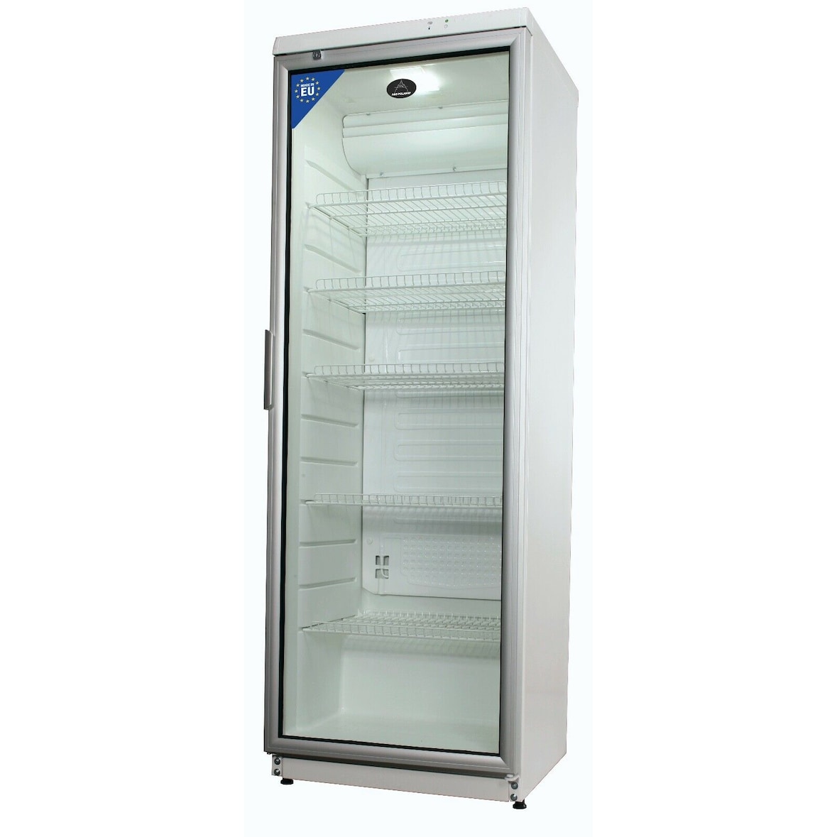 Gastro Kühlschrank Flaschenkühlschrank Getränkekühlschrank 350 L. 600x600x1730mm weiß