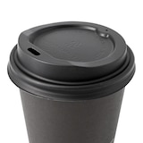 thumbnail of greenbox - Tampa CPLA Ø 80 mm, preto, orifício para beber, 50 Un..