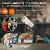 thumbnail of ECD Germany Druckluftschlauchtrommel 30 m + 2 m, Automatik-Aufroller, 15 bar, 1/4", Wandmontage