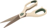 thumbnail of Fackelmann Tijeras Cocina Multifunción de gran tamaño Acero Inoxidable, Polipropileno y Goma, Blanco y Verde, 22 cm, 1 uds.
