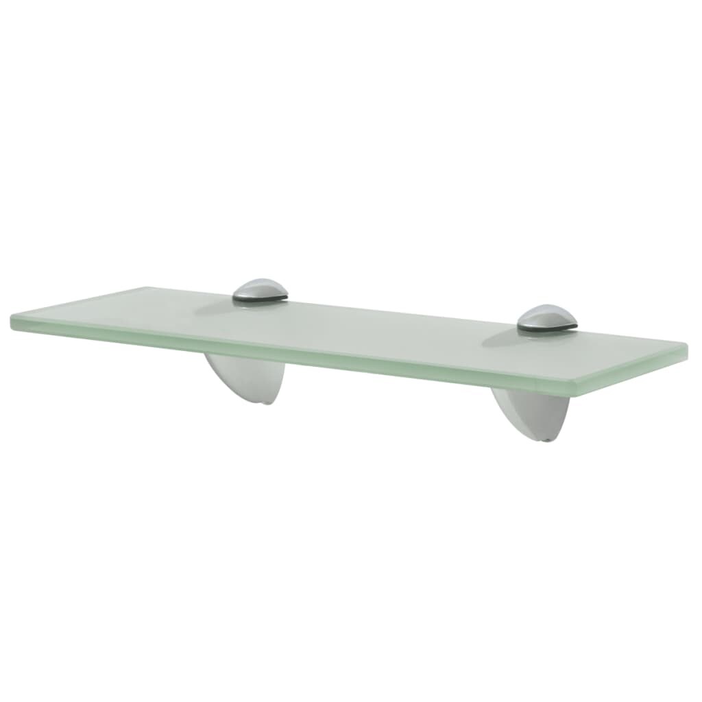 vidaXL Schwebendes Regal Glas 30x20 cm 8 mm