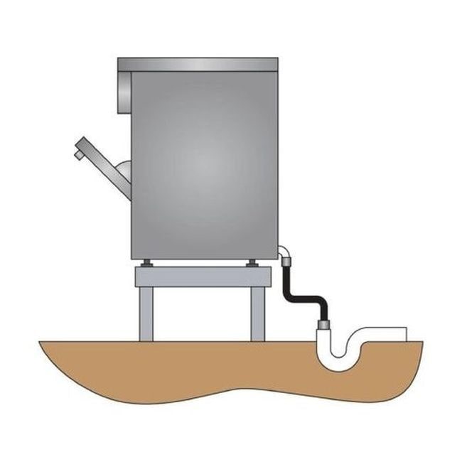 Polar Serie G Unterbau-Eiswürfelmaschine 20kg