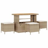 thumbnail of vidaXL Garten-Sofa-Set 13 pcs Beige, Creme 110 x 55 x 71 cm