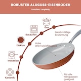 thumbnail of CIARRA Beyond Set di Pentole 2 Pezzi - Padella 26 cm + Pentolino 20 cm Ceramica Arancione VMFPO2620