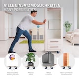 thumbnail of ECD Germany Transportroller 40x60 cm mit Feststellbremse, bis 800 kg, Siebdruckplatte & PP-Räder, Möbelroller Rollbrett Transporthilfe für Umzug
