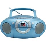 thumbnail of Soundmaster SCD5100BL tragbarer CD-Player Radio Kassettenspieler AUX-Anschluss