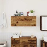 thumbnail of vidaXL Bad-Wandschrank Altholz-Optik 100x25x40 cm Holzwerkstoff
