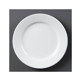 thumbnail of Olympia Whiteware Teller mit breitem Rand 16,5cm