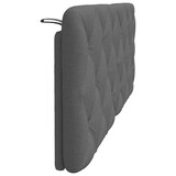 thumbnail of vidaXL Kopfteil-Kissen Dunkelgrau 140 cm Stoff