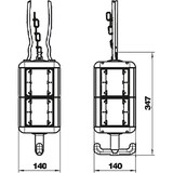 thumbnail of OBO Bettermann Versorgungseinheit VH-8 LG 6109821