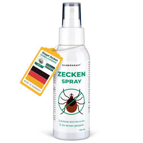 Zeckenspray Zeckenschutz - Anti Zecken Spray: 100 ml
