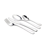 thumbnail of 24-teiliges Besteck SYLVIA, aus Edelstahl 18/0, poliert. Messer aus Klingenstahl.