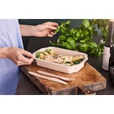 thumbnail of 225x DUNIFORM Schale Take-away 250 x 159 x 43 mm Braun ungeteilt